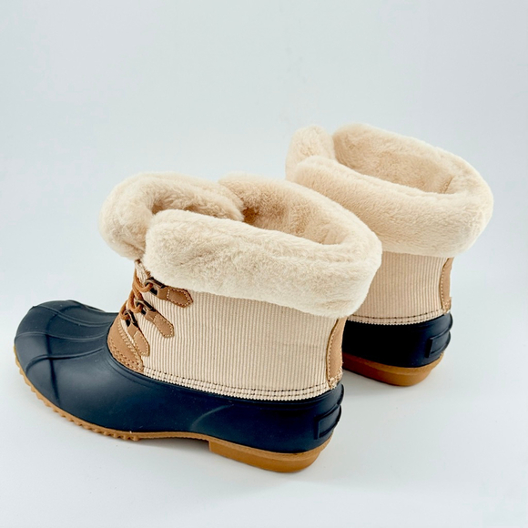 SJB Women’s Skyline Boots Size 9 Black/ Blue Beige - Picture 9 of 10